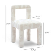 Hazel - Boucle Dining Chair - R&R Furniture Gallery (Fountain Valley, CA)