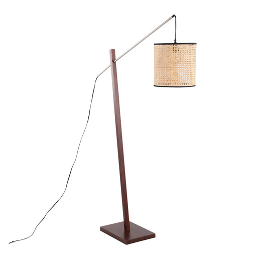Modern Arturo floor lamp by Lumi Source featuring a sleek contemporary design with a tall, adjustable metal stand and a stylish lampshade.