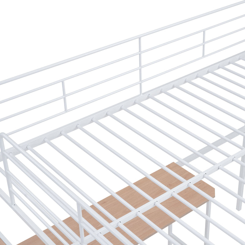 Loft Bed With Desk And Lateral Storage Ladder - R&R Furniture Gallery (Fountain Valley, CA)