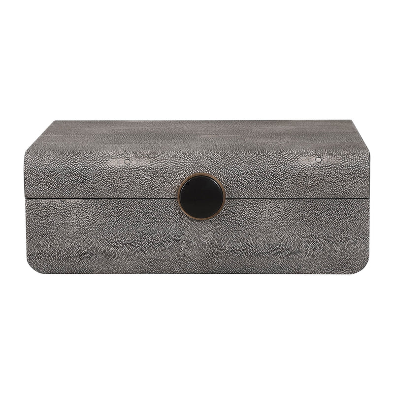 Lalique Art Deco box by Uttermost, featuring intricate design and elegant craftsmanship, perfect for decorative storage.