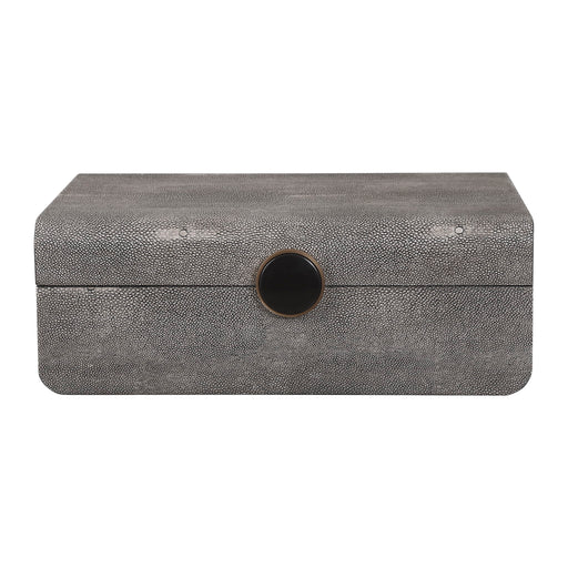 Lalique Art Deco box by Uttermost, featuring intricate design and elegant craftsmanship, perfect for decorative storage.