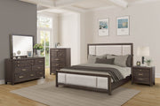 Upholstered Headboard & Footboard With Traditional Styling Bed - R&R Furniture Gallery (Fountain Valley, CA)