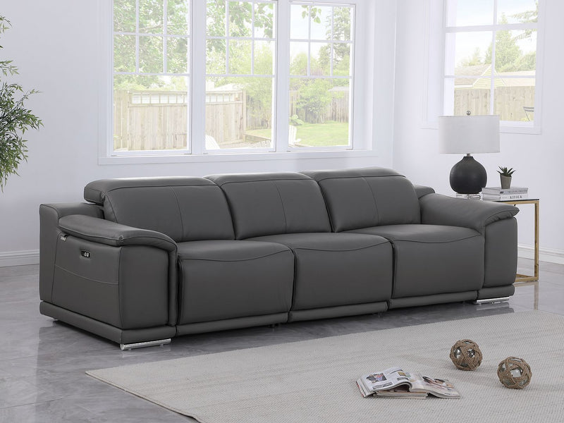 9762 - 3-Piece Modular Power Reclining Sofa With 2 Power Recliners In - R&R Furniture Gallery (Fountain Valley, CA)