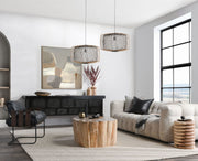 Gala - Round End Table - Natural - R&R Furniture Gallery (Fountain Valley, CA)