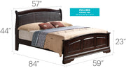 Panel Sleigh Bed Elegantly Crafted - R&R Furniture Gallery (Fountain Valley, CA)