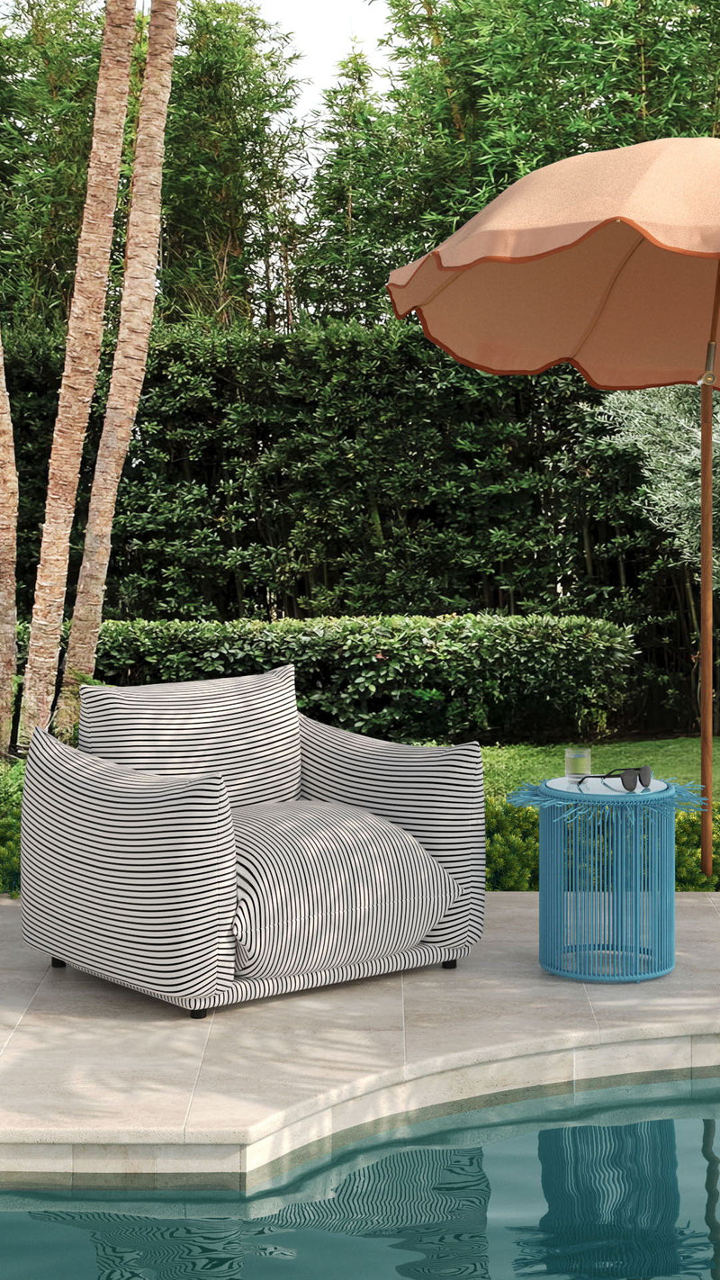 Saint Tropez - Stuffed Outdoor Armchair - R&R Furniture Gallery (Fountain Valley, CA)