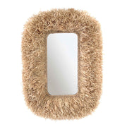 Palm - Sisal Rectangular Wall Mirror - Natural - R&R Furniture Gallery (Fountain Valley, CA)