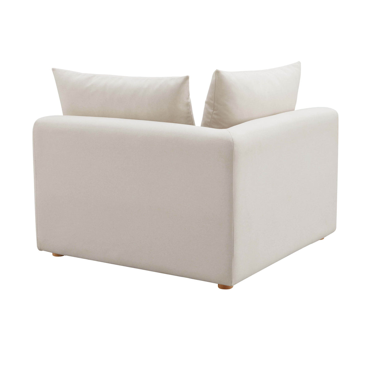 Hangover - Linen Modular Corner Chair - Cream - R&R Furniture Gallery (Fountain Valley, CA)