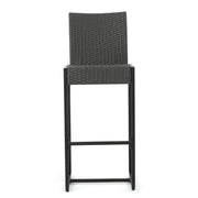 Outdoor Barstool With Hand Crafted Details (Set of 2) - R&R Furniture Gallery (Fountain Valley, CA)