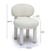 Manu - Side Chair - R&R Furniture Gallery (Fountain Valley, CA)