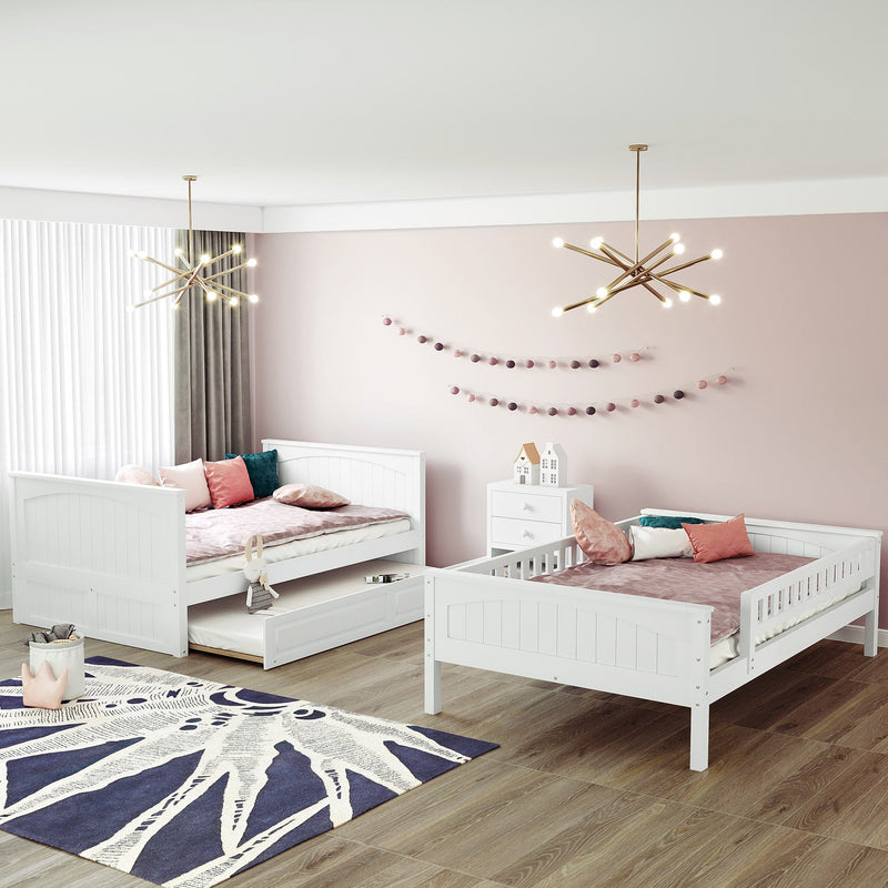 Bunk Bed With Twin Size Trundle, Guardrails - R&R Furniture Gallery (Fountain Valley, CA)