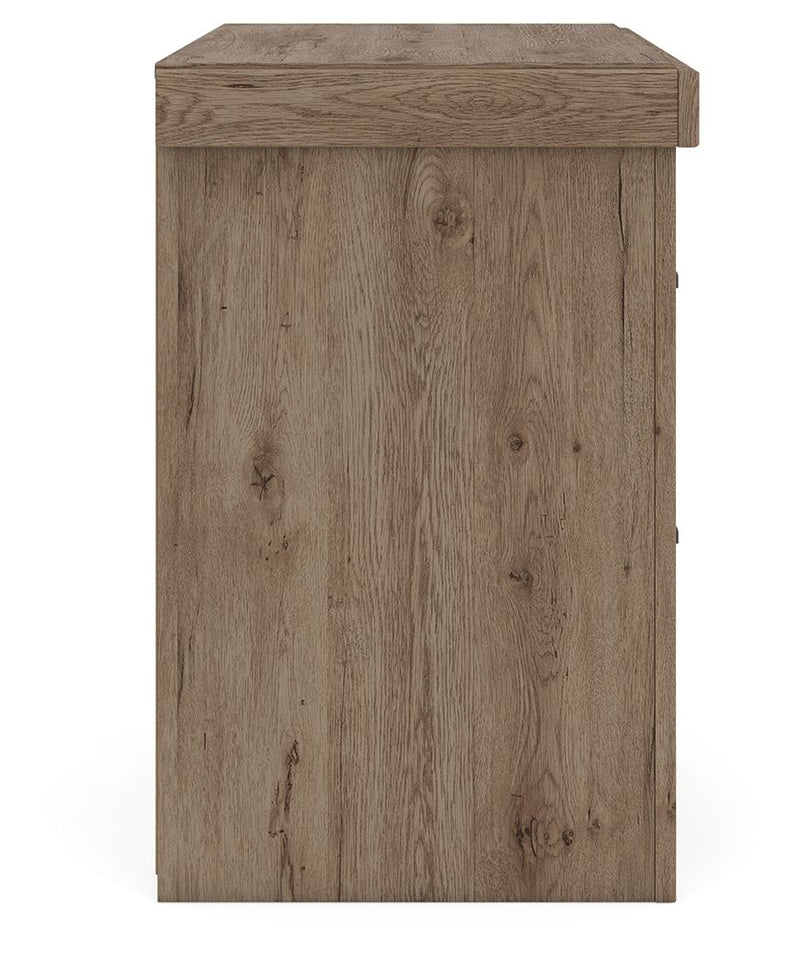 Oliandon - Two Drawer Night Stand - Light Brown - R&R Furniture Gallery (Fountain Valley, CA)