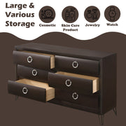 Tablita - Dresser - Dark Merlot - R&R Furniture Gallery (Fountain Valley, CA)
