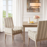 Rika - High Back Dining Armchair (Set of 2) - Natural - R&R Furniture Gallery (Fountain Valley, CA)