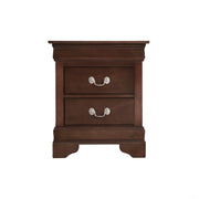 Louis Phillipe - Storage Nightstand - Cappuccino - R&R Furniture Gallery (Fountain Valley, CA)