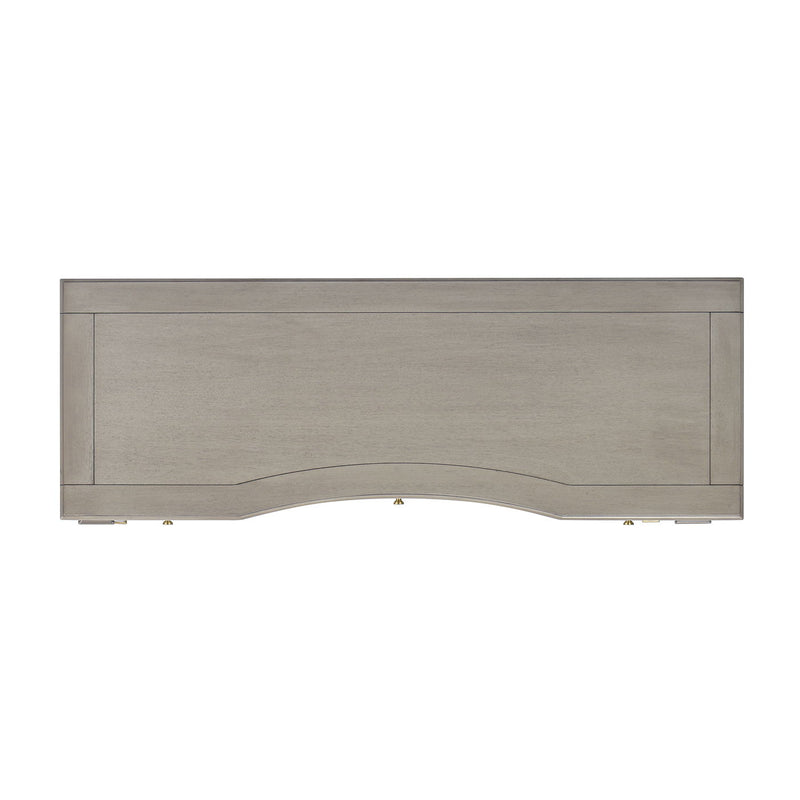 Dauphin - 3 Drawer Executive Desk - R&R Furniture Gallery (Fountain Valley, CA)