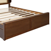 Headboard Bed With 2 Drawers And Trundle - R&R Furniture Gallery (Fountain Valley, CA)