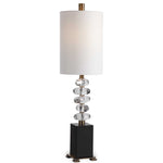 Edine - Buffet Lamp - Black / Brass / Brown