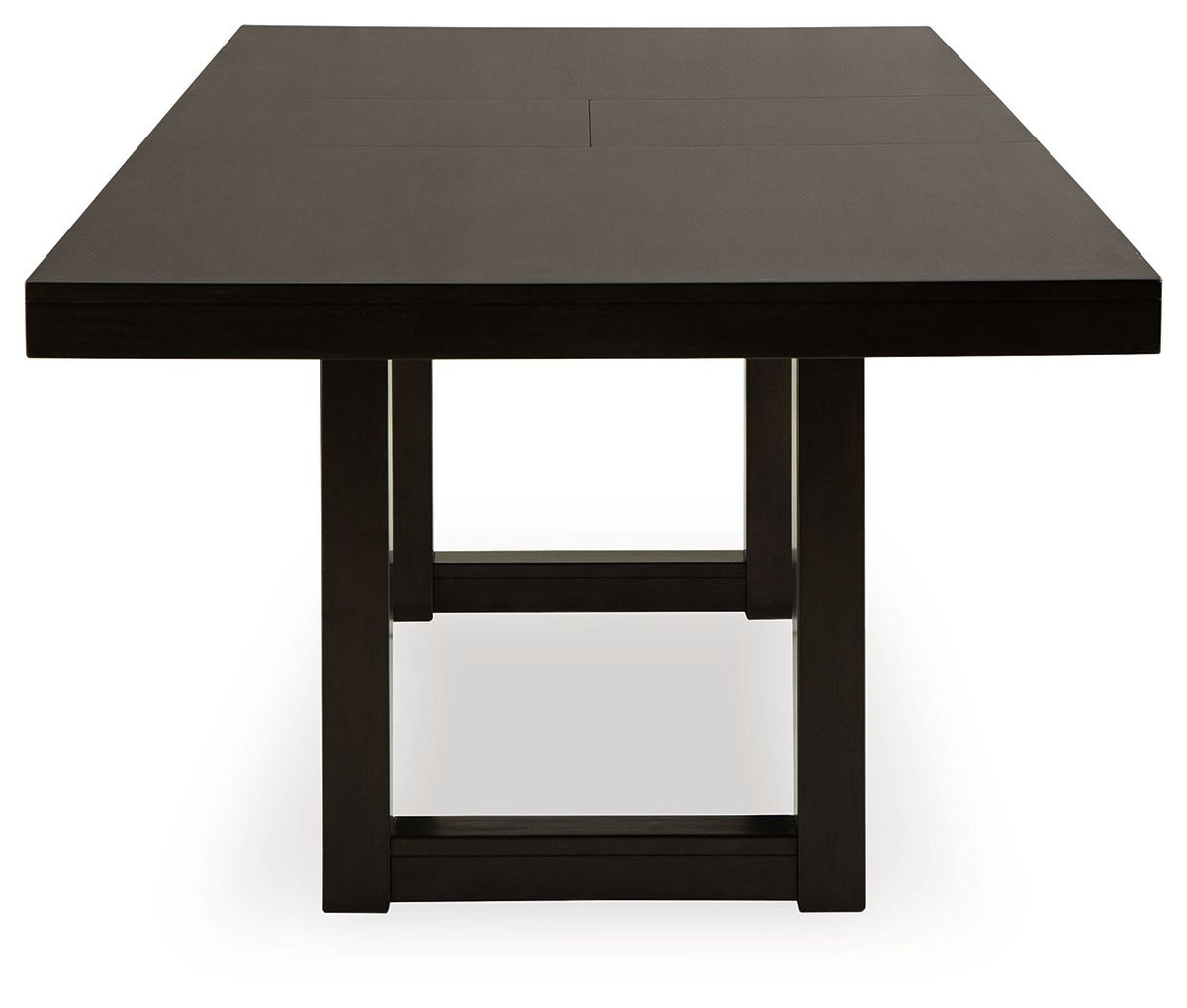Neymorton - Rectangular Dining Room Butterfly Extension Table - Dark Grayish Brown - R&R Furniture Gallery (Fountain Valley, CA)