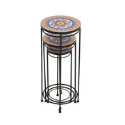 Wesley - Plant Stand - Black / Red - R&R Furniture Gallery (Fountain Valley, CA)