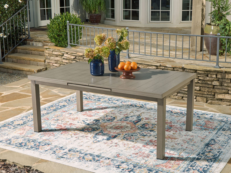 Beach Front - RECT Dining Room EXT Table - Beige - R&R Furniture Gallery (Fountain Valley, CA)