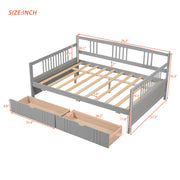 Modern DreamHaus multifunctional daybed with built-in storage drawers in a contemporary bedroom setting.