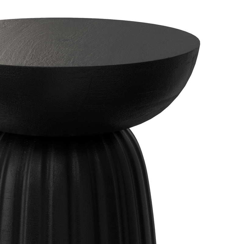 Boyd - Stripe Accent Table - Black - R&R Furniture Gallery (Fountain Valley, CA)