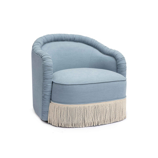 Pamela - Boucle Tassel Lounge Chair - R&R Furniture Gallery (Fountain Valley, CA)