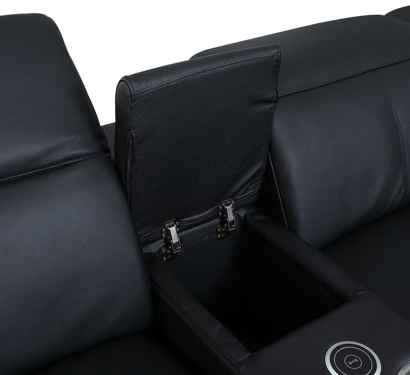 9762 - 7-Piece Modular Power Reclining Sofa, Loveseat And Chair Set With 5 Power Recliners In