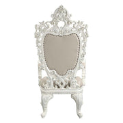 Vanaheim - Arm Chair (Set of 2) - Beige Synthetic Leather & Antique White - R&R Furniture Gallery (Fountain Valley, CA)