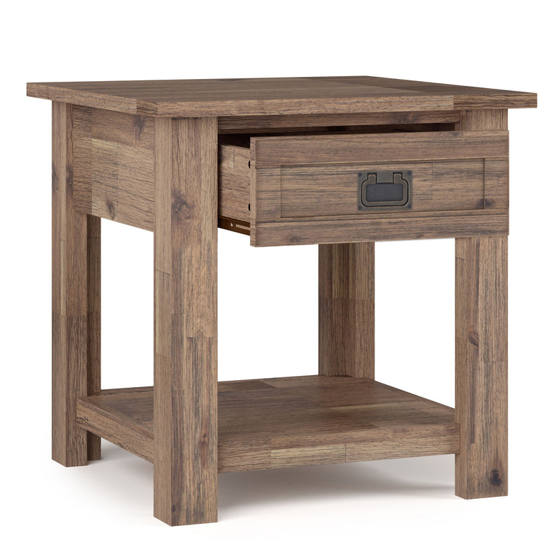 Monroe - Handcrafted Side Table - R&R Furniture Gallery (Fountain Valley, CA)