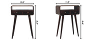 Solid Wood Curved Console Table - R&R Furniture Gallery (Fountain Valley, CA)