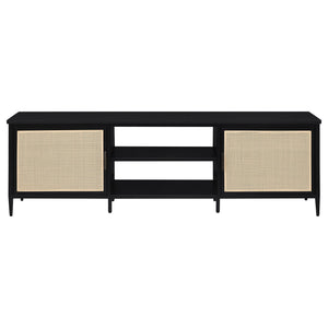 Kenneth - 2 Door TV Stand Doors - Black