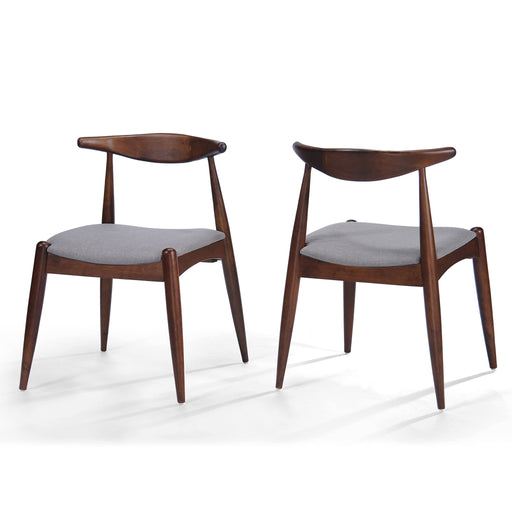 Dining Chairs With Ergonomic Backrest & Comfort Cushions (Set of 2) - R&R Furniture Gallery (Fountain Valley, CA)