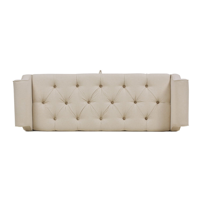 Jacqueline - Tufted Roll Arm Storage Bench - R&R Furniture Gallery (Fountain Valley, CA)