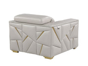 1120 - Leather Living Room Set - R&R Furniture Gallery (Fountain Valley, CA)