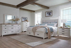 Americana Modern Bedroom - Shelter Bed