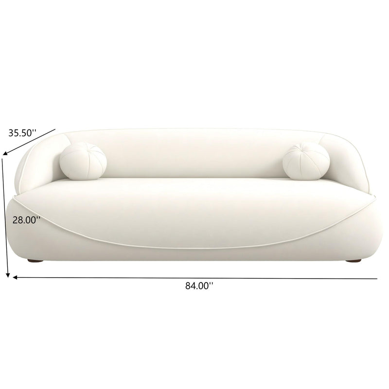 Andrew - Boucle Sofa - R&R Furniture Gallery (Fountain Valley, CA)