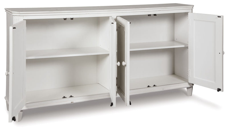 Mirimyn - Accent Cabinet - Antique White - R&R Furniture Gallery (Fountain Valley, CA)