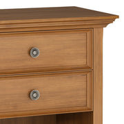 Amherst - Bedside Table, Handcrafted - R&R Furniture Gallery (Fountain Valley, CA)