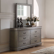Louis Philippe - Accent Mirror - R&R Furniture Gallery (Fountain Valley, CA)