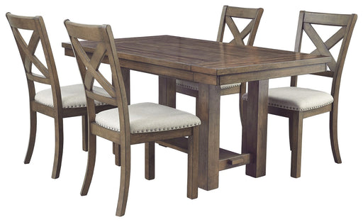 Moriville - Rectangular Dining Room Extension Table - Grayish Brown - R&R Furniture Gallery (Fountain Valley, CA)