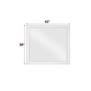 Katia - Mirror - Rustic Gray & Weathered White - R&R Furniture Gallery (Fountain Valley, CA)