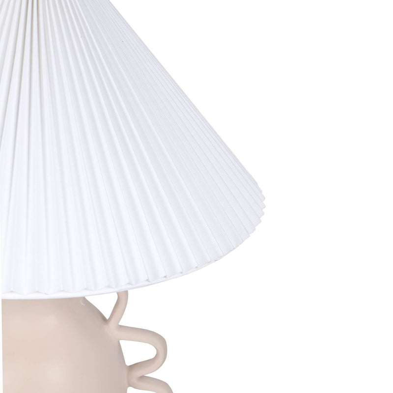 Hazza - Pleated Table Lamp - R&R Furniture Gallery (Fountain Valley, CA)
