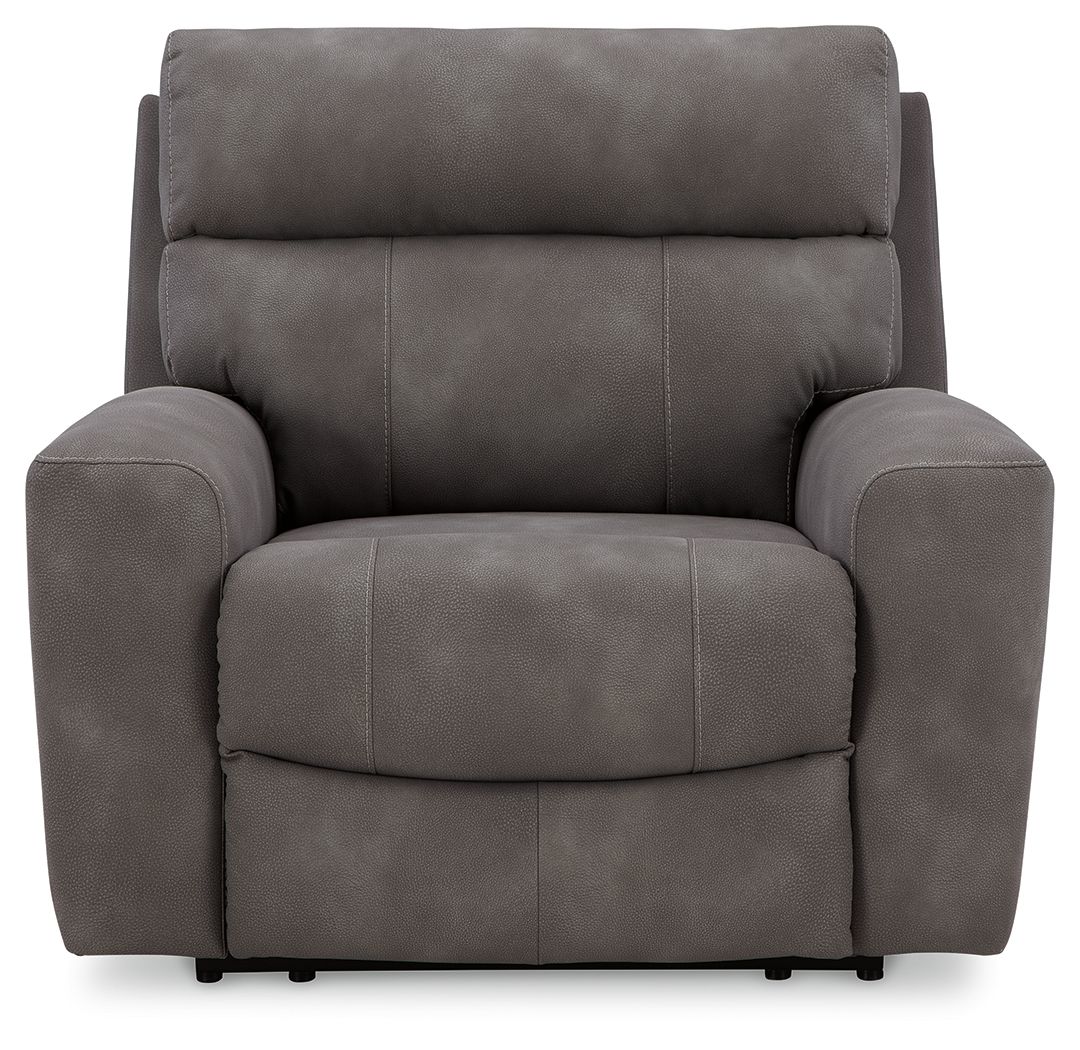 Next-Gen Durapella - Power Recliner With Adj Headrest - R&R Furniture Gallery (Fountain Valley, CA)