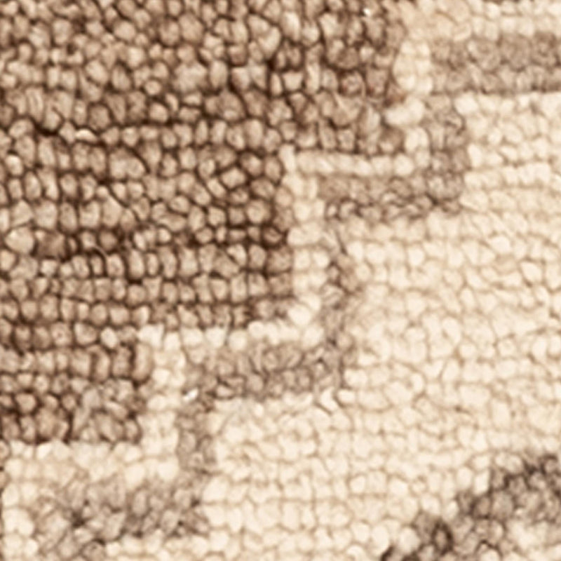 Hand-knotted Luxor area rug by Classic Home with intricate patterns in neutral tones, perfect for adding elegance to any room.
