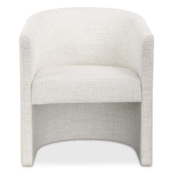 Encompass - White Fabric Dining Chair