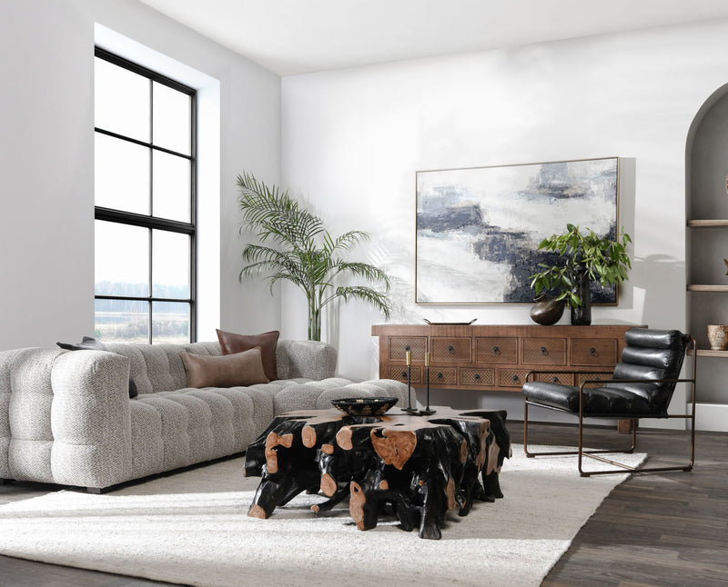 Lahey - 11 Drawer Console Table - R&R Furniture Gallery (Fountain Valley, CA)