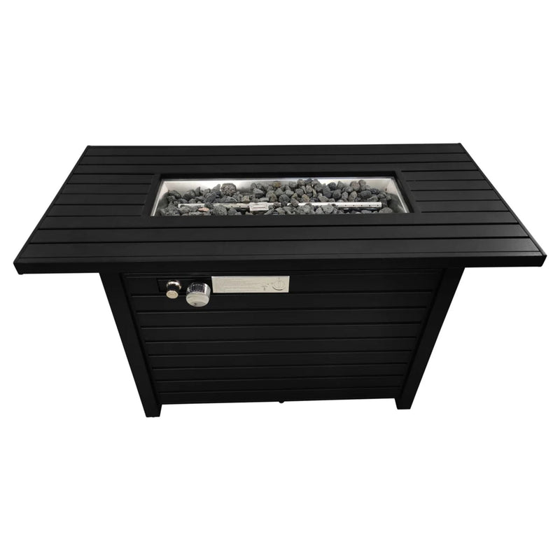 Outdoor Fire Pit Table With Lid Fuel Versatility - R&R Furniture Gallery (Fountain Valley, CA)