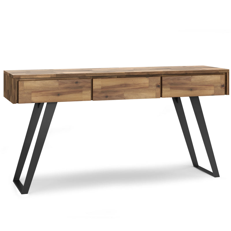 Lowry - Handcrafted Console Sofa Table - R&R Furniture Gallery (Fountain Valley, CA)